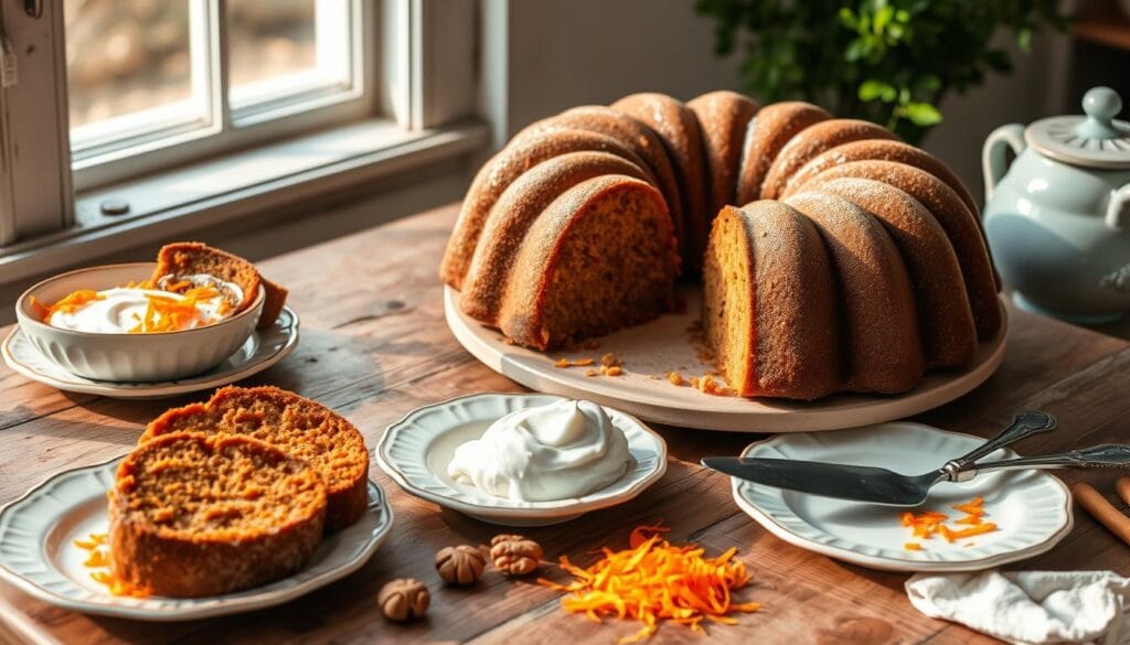 Carrot Bundt Cake Serving Suggestions