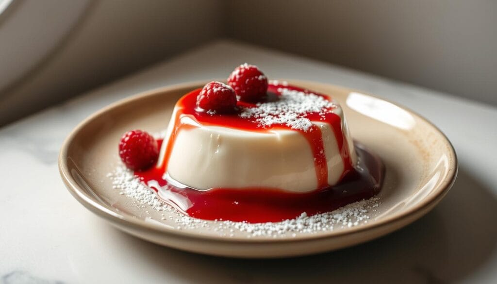 Elegant Italian Panna Cotta Dessert