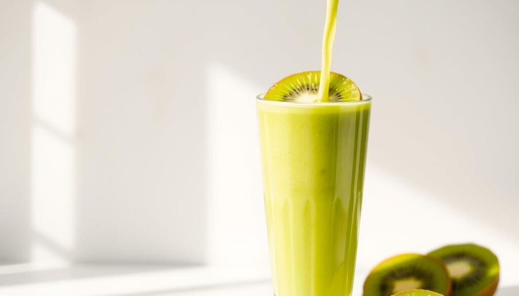 Kiwi fruit smoothie