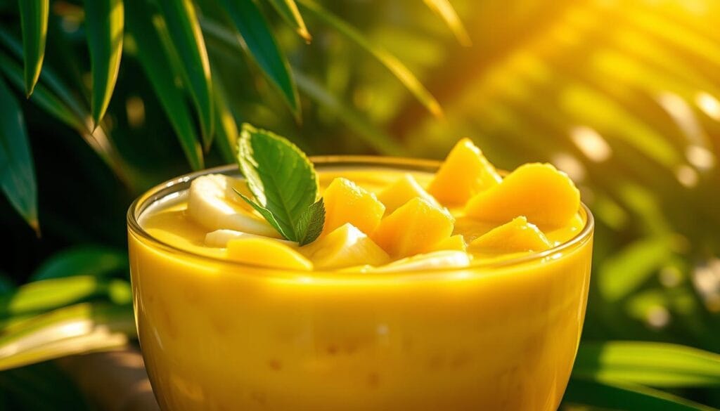 mango banana smoothie mango banana smoothie
