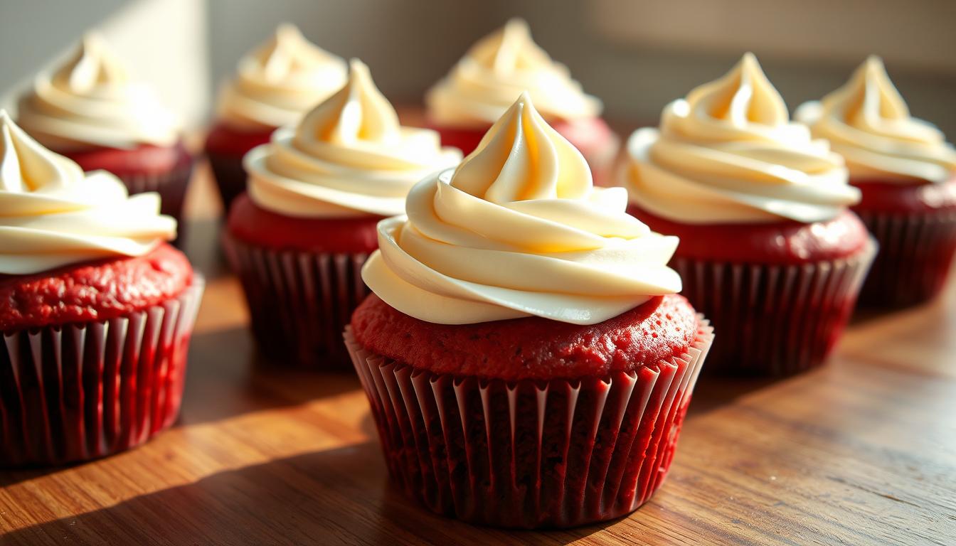 red velvet cupcakes