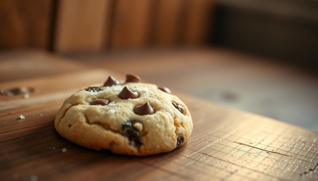 single serve chocolate chip cookie