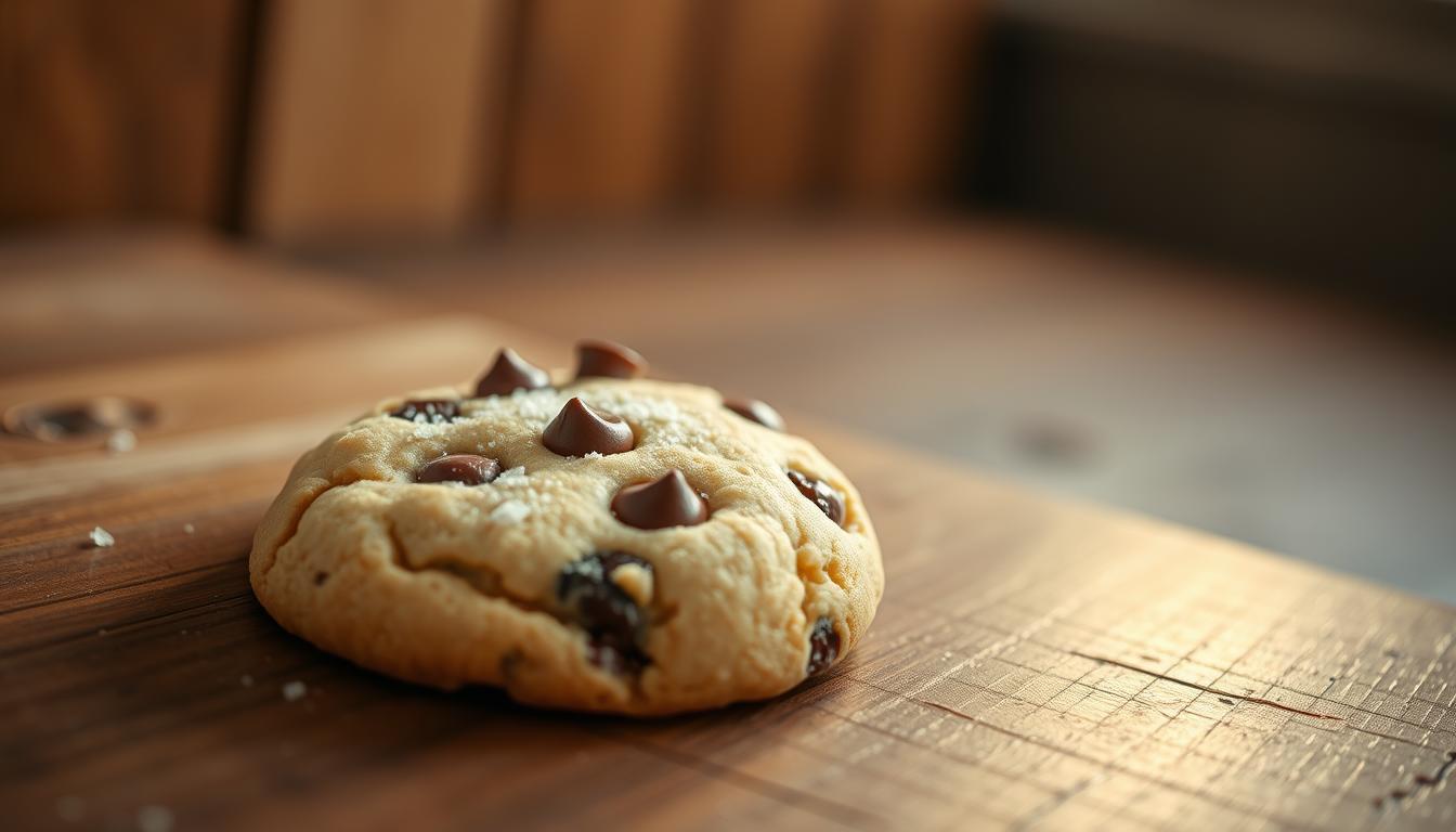 single serve chocolate chip cookie