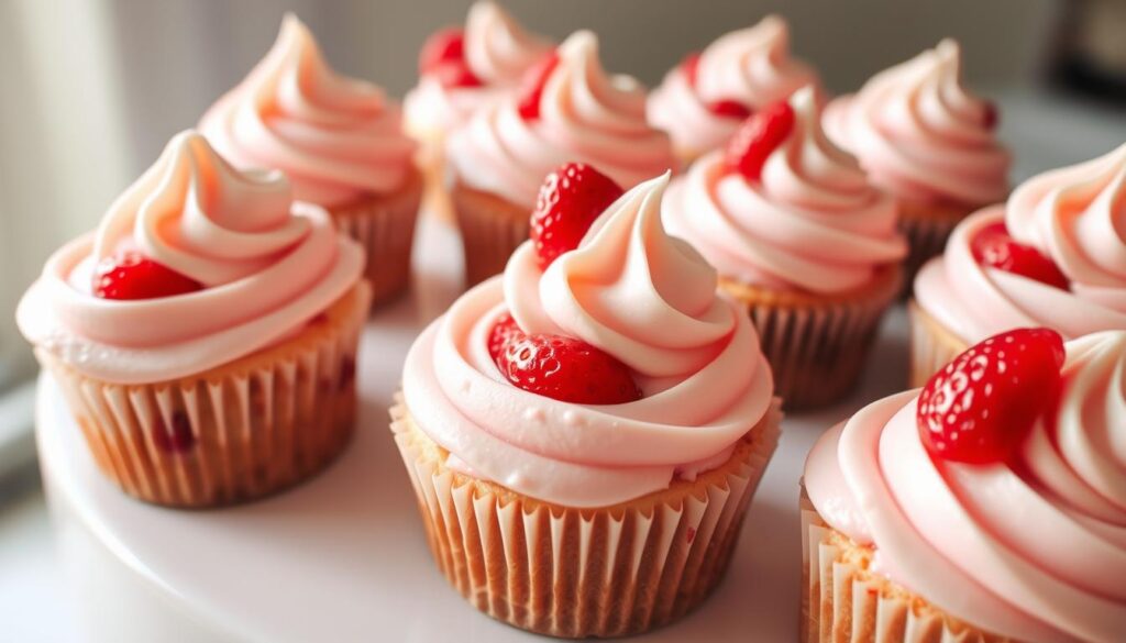 strawberry cupcake recipe