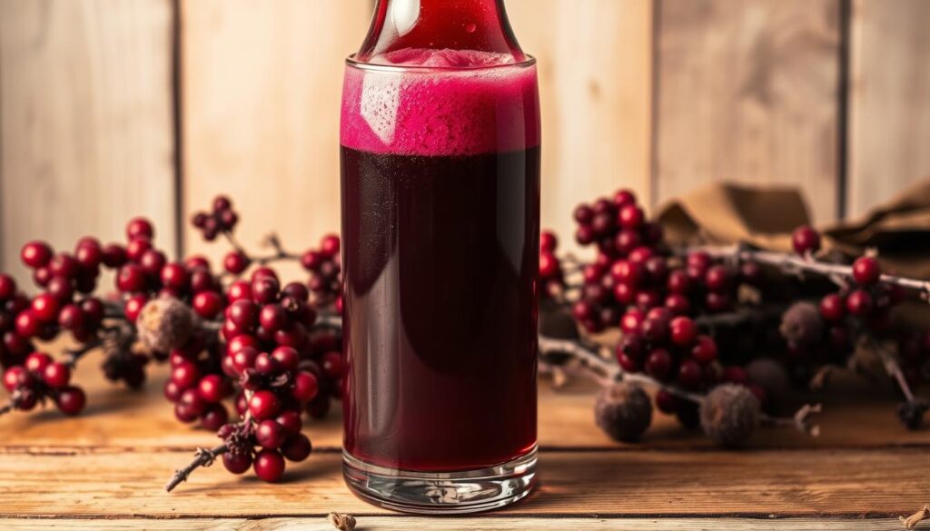 Beet-Sumac Soda