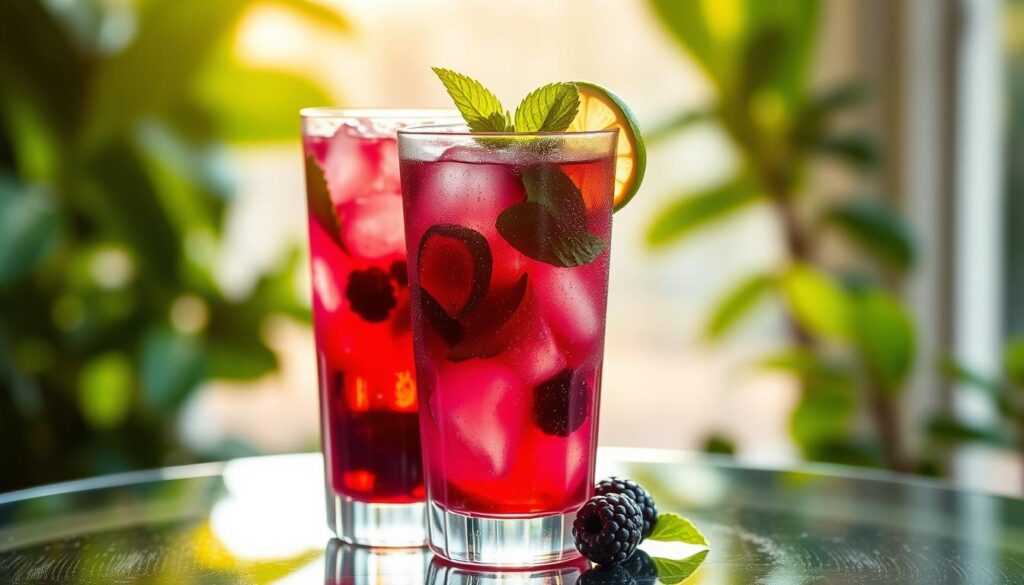 Blackberry Virgin Mojito