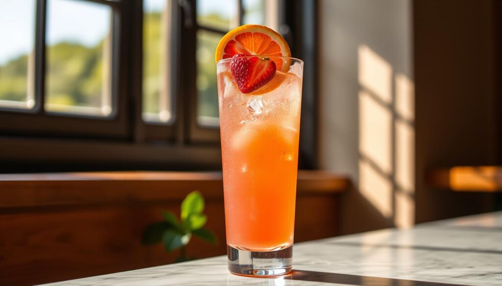 Citrus Strawberry Mocktail