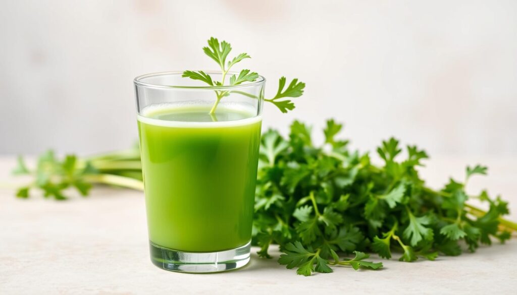 Coriander juice