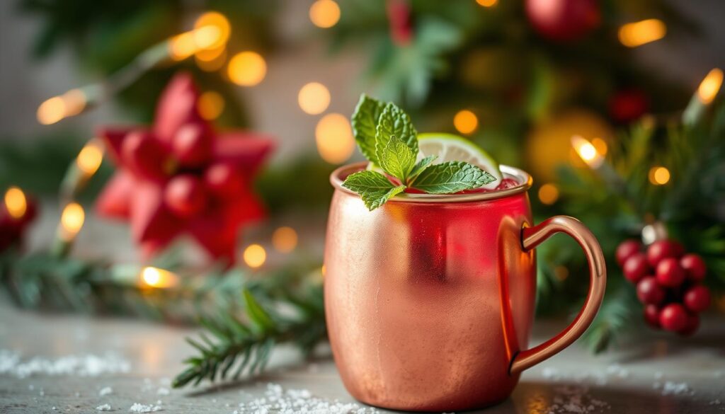 Holiday Mule Mocktail