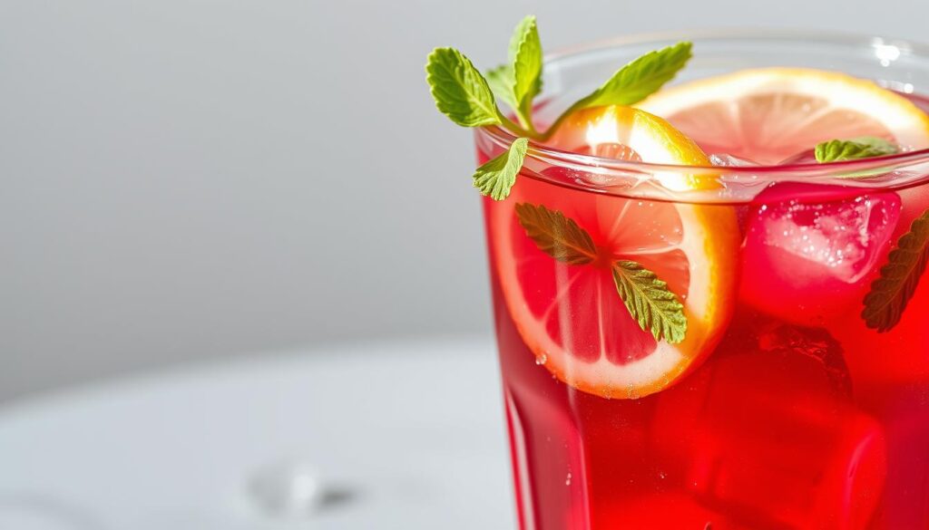 Iced Hibiscus Tea