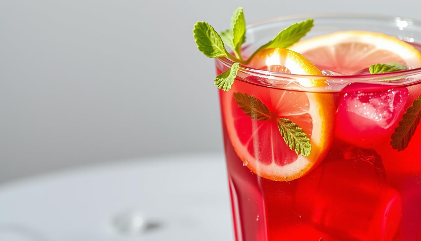 Iced Hibiscus Tea