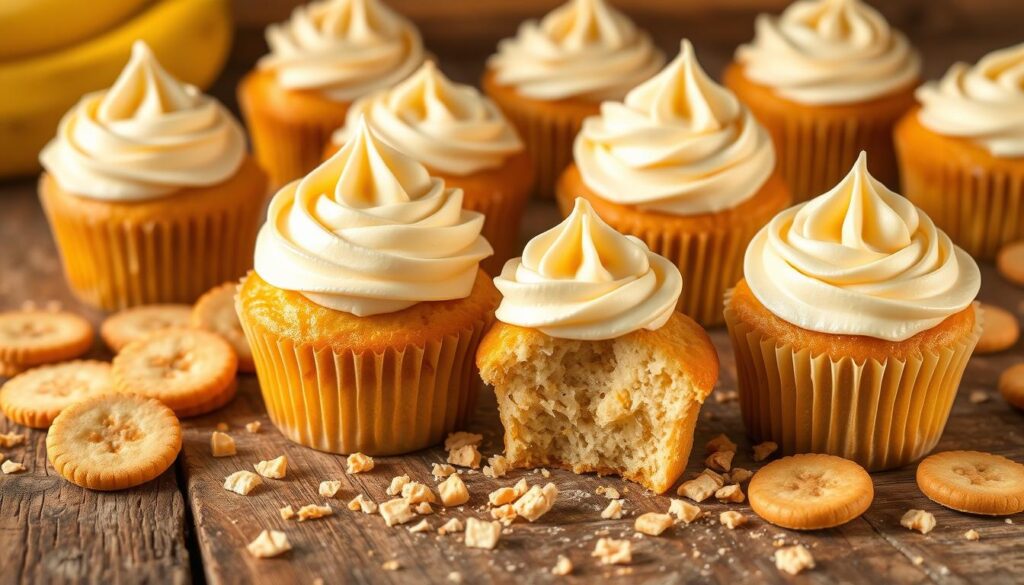 banana pudding cupcakes