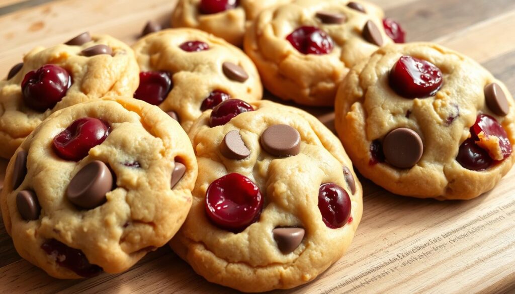 cherry chocolate chip cookies